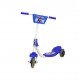 Chubby Baby 3-Wheel Kids Scooter with Basket Navy Blue