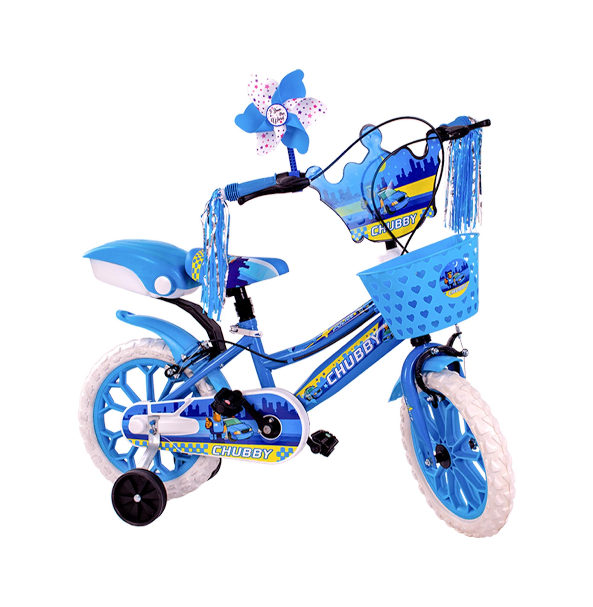 Chubby Baby Çocuk Bisikleti 15 Jant Mavi 3-5 Yaş İçin Uygundur