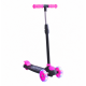 Chubby Baby Işıklı Çocuk Scooter Ayarlanabilir Direksiyonlu Arka Frenli