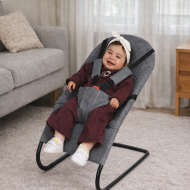 Chubby Baby Soft Lite Ana Kucağı 5 Noktalı Emniyet Kemerli Portatif