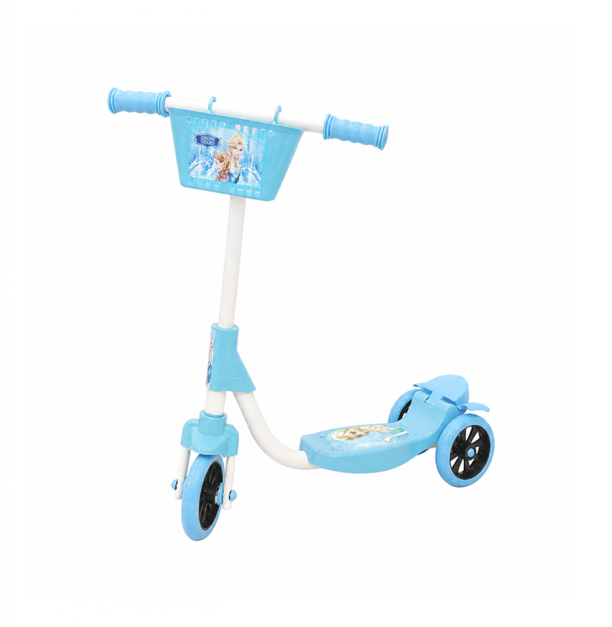 Chubby Baby 3 Tekerlekli Çocuk Scooter Ayarlanabilir Gidonlu Sepetli