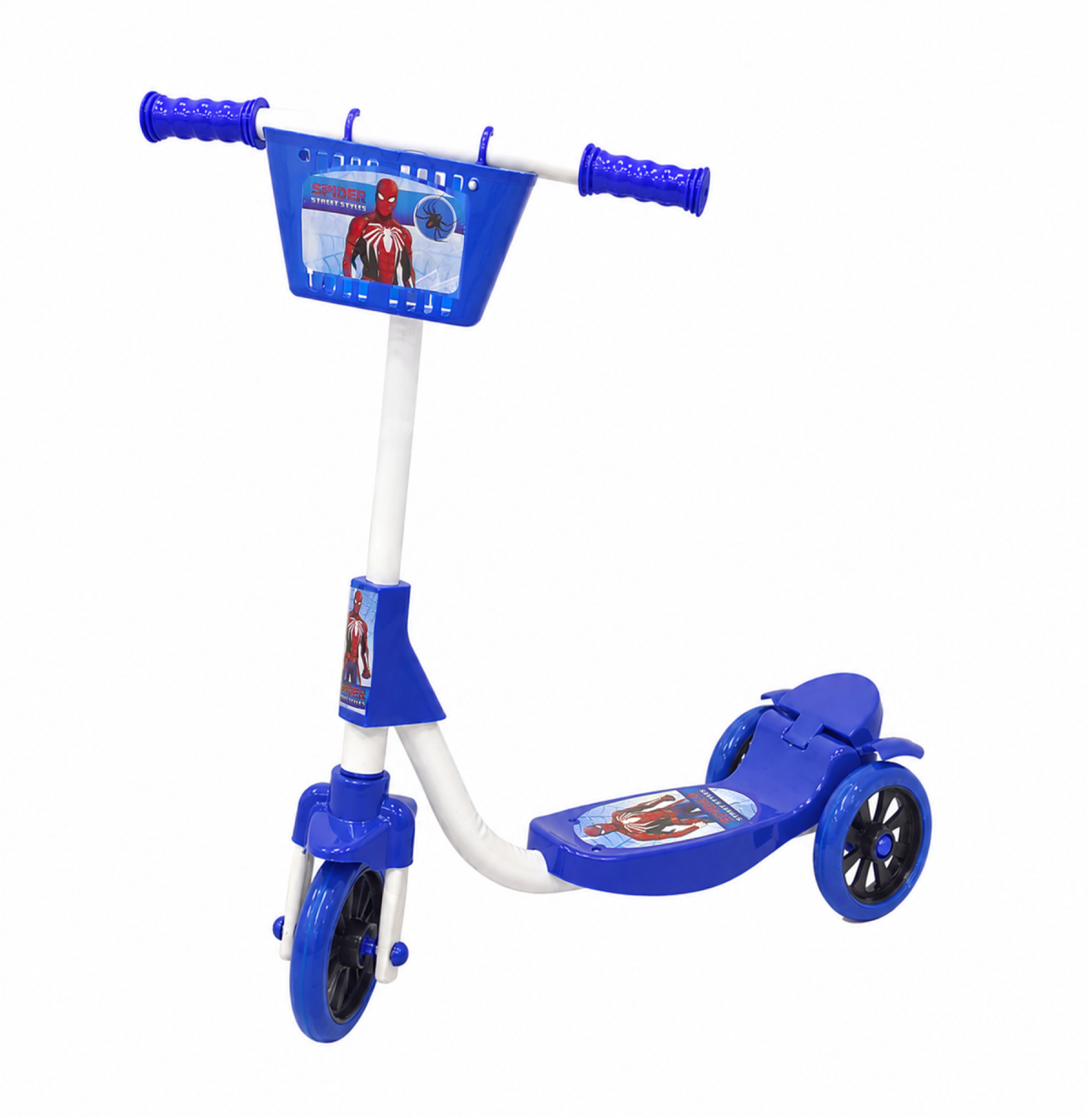 Chubby Baby 3 Tekerlekli Çocuk Scooter Ayarlanabilir Gidonlu Sepetli